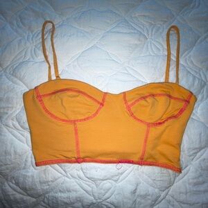 Princess Polly Vibrant Orange Top